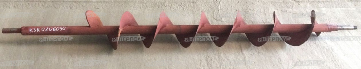 Шнек бункера горизонтальный Есиль-740,КЗС-812 Гомсельмаш