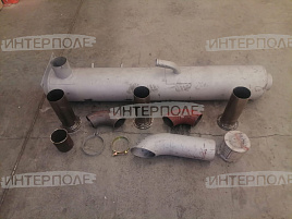 Комплект переоборудования системы выпуска отработавших газов на К-700, К-701 (с Глушителем -744 d=102мм в комплекте)