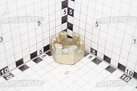 Гайка М27х1,5 корончатая, оси нижней 
