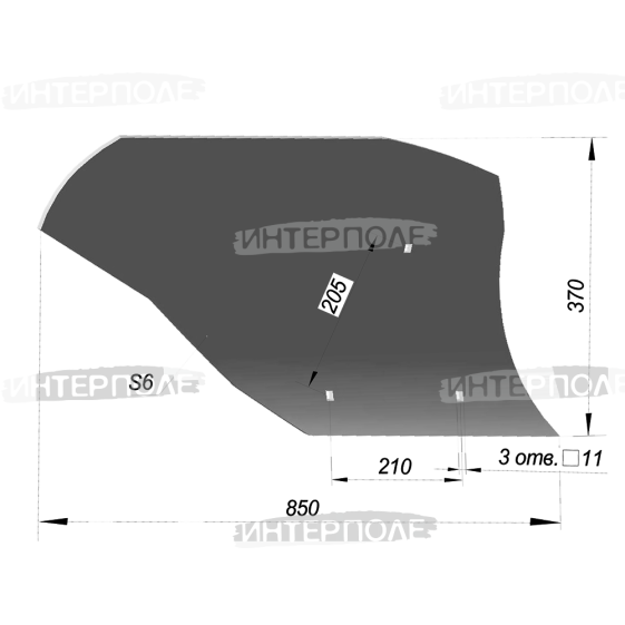 Отвал ПЛН (РЗЗ)