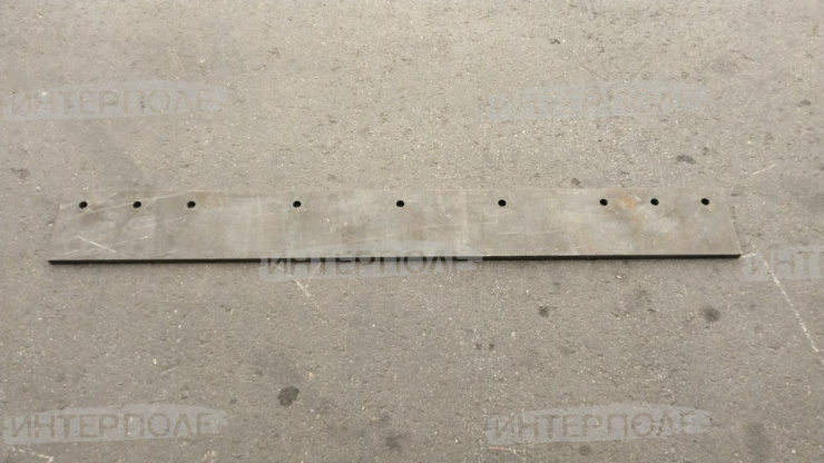 Нож средний 1800х204х20 мм, ст. 65, ДЗ-98 ст.образца