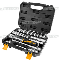 Набор инструмента 1/2" (22 шт) (TOLSEN)