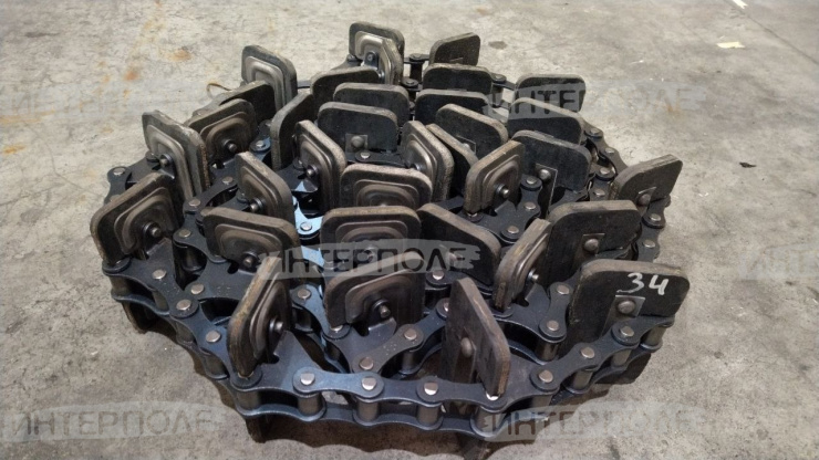 Транспортер колосового элеватора "Нива"01.169.000 (34 скребка) кордОМСК