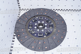 Диск сцепления ведомый МТЗ-1221/1523 (без асбетт.накл.)(стекловолокно)