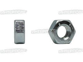 Гайка М16х2,0 шестигранная, LH (левая резьба) класс 8 оцинк
