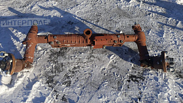 Ось передняя в сборе МТЗ-80 с отверстиями под ГОРУ, ОАО"Кобринагромаш"