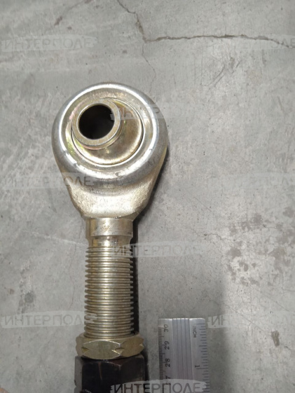 Тяга (толкатель) регул. переходной рамки наклонной камеры в сб.(L=512мм) Есиль-760,КЗС-1218,Есиль-750,КЗС-10К Гомсельмаш