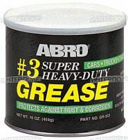 Смазка для нагруженных узлов №3 (черная банка) 454г. "ABRO"