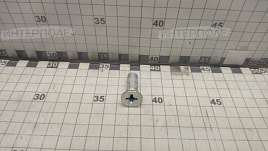 Винт М10х 30х1,5 с потайной головкой, класс 5.8