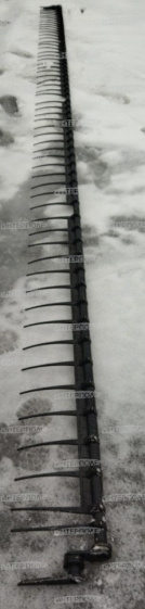 Граблина мотовила 7 м в сборе (пластиковый зуб усиленный) ЖСУ