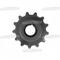 Звездочка (z=13) верхнего вала наклонной камеры (наружняя) John Deere (9570STS,9670STS,9770STS,9870STS)