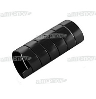 Спираль защитная 20/25 черная (бухта 10м.)