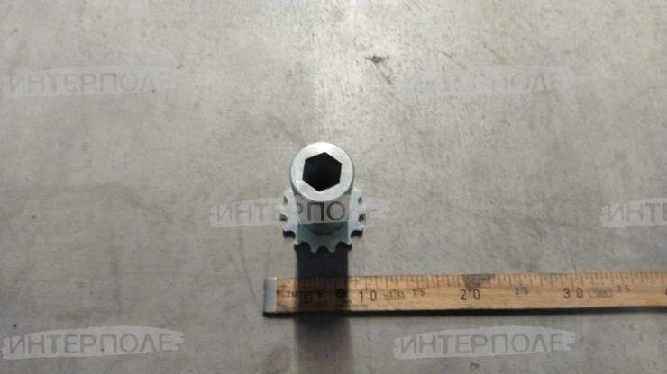 Звездочка (z=14) цепная (3300;40,50А,90 series;4400,4420,483,583,683,883,5720,5820,5730,5830, 6600,6620,7700,7701,7720,7721,9400,9410,9500) John Deere