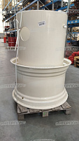 Диск колеса наружный VERSATILE 2375 DW23х38 с жесткой проставкой (под шину 710/70 R38)