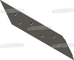 Лемех L= 822 мм, S=12 мм двухсторониий правый термообр. КПГ-2,2 ПГ-3-100 ПГ-5-100 (РЗЗ)