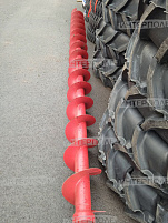 Шнек выгрузной поворотный (L=4157мм) осевая выгрузка зерна с 2011г.в.) Есиль-760,КЗС-1218,Есиль-750,КЗС-10К РФ (аналог)