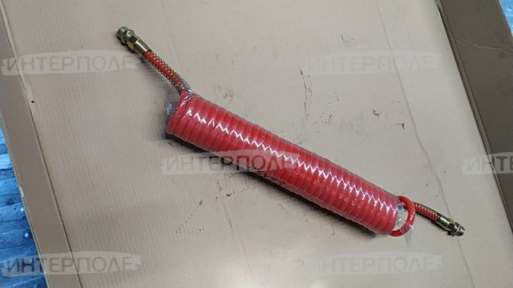 Шланг тормозной прицепа винтовой М22х1,5 красный (L=7,5м) КАМАЗ