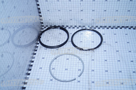 Кольца поршневые d=130,00 (ЯМЗ-236, ЯМЗ-238, ЯМЗ-240) (2 маслосъемных кольца) К-700, К-701 Стапри (П/К)