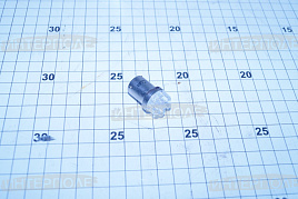 Автолампа 12В 1-контактная (освещ. номера, габарит) светодиод красный