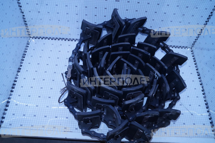 Транспортер зернового элеватора цепной L-6232 мм ТОРУМ, РСМ-161 (41 скребок) ОМСК