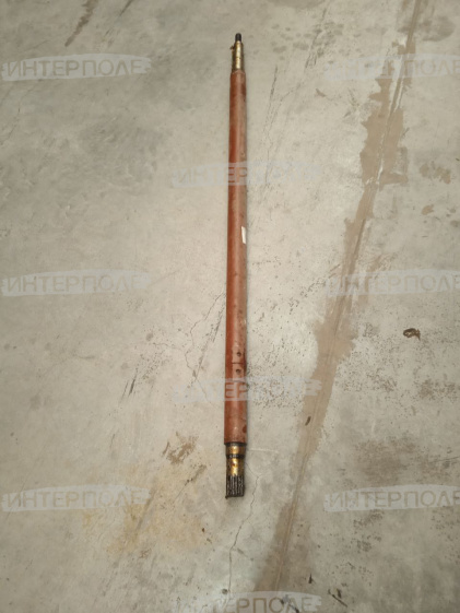 Вал ГСТ (посадочное место под шкив с резьбой L=27см) КЗС-812 Гомсельмаш