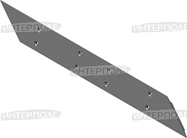 Лемех L=1142 мм, S=12 мм двухсторонний правый КПГ-2-150 (РЗЗ)