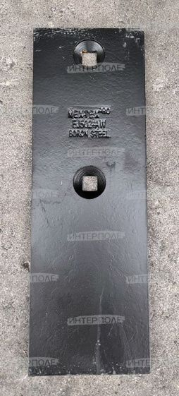 Доска полевая 300х100,0 мм Бор.сталь (толщина 10 мм, без наплавки) МЕХТЕХ ПРО