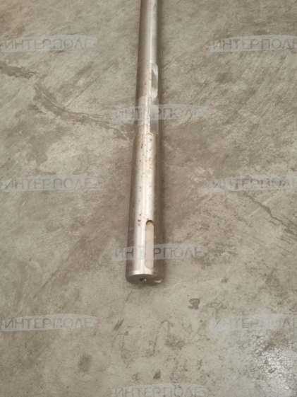 Вал верхний наклонной камеры голый КЗС-1218,Есиль-760,Есиль-750,КЗС-10К Гомсельмаш