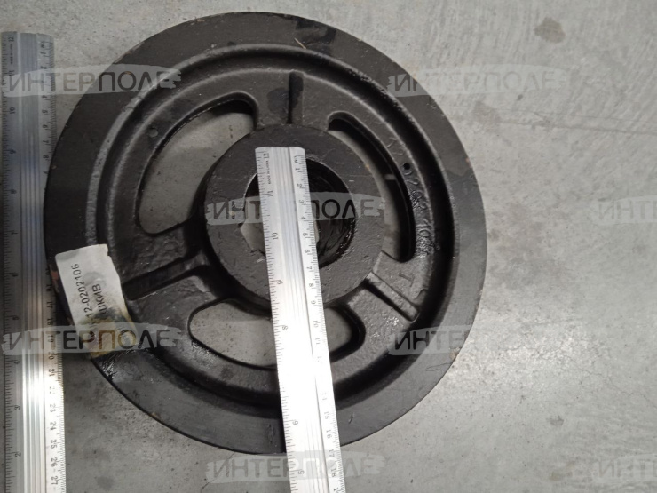 Шкив 2-руч. главного к/привода (привод выгрузки) (до 08.2012г. Ф=65мм.) Есиль-760,КЗС-1218 Гомсельмаш