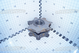 Звездочка (z= 7/7, d=35 мм.) ведомая продольного транспортера (под якорную цепь) КТУ-10