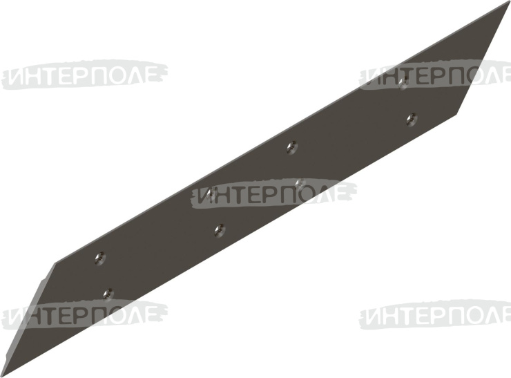 Лемех L=1142 мм, S=12 мм двухсторонний левый КПГ-2-150 (РЗЗ)