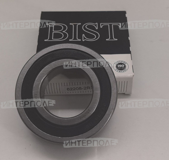 Подшипник 180508 (62208-2RS) (40х80х23) (BIST)