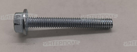 Болт М 6х 45х1,0 с фланцем, класс 8.8 полная резьба