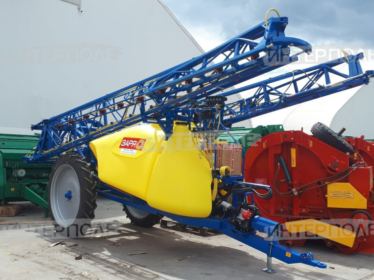 Опрыскиватель прицеп.гидравл. Заря 2600-24-ОПГ-01Ф (промопора, миксер, 3-х поз.форсунки, Агронавигатор плюс АСУР-С, к-т пос. фильтрации, забор воды)