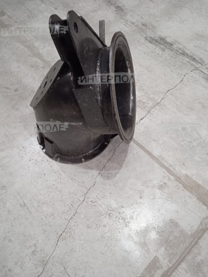 Отвод (горловина) поворотного выгрузного шнека Есиль-760,КЗС-1218,Есиль-750,КЗС-10К Гомсельмаш