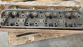 Головка блока цилиндров (нов.обр., в сборе с клапанами) ЯМЗ-238 (Новая)