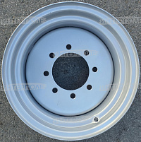 Диск колеса СХТ 6,00Fх16 (8 отв) 2ПТС-4, ПРФ, КТУ-10 (цельный) (серый) (Т)