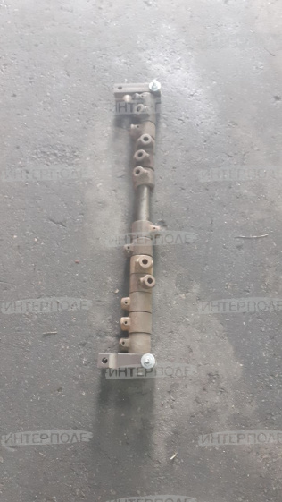 Труба пальчикового механизма битера приемного в сборе (для пальцев 14 мм) Вектор, Акрос, Торум