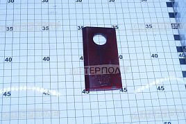 Нож роторный (d-19 4,0х48х 98) правый, Fella, Rotex, BCS, (MWS)