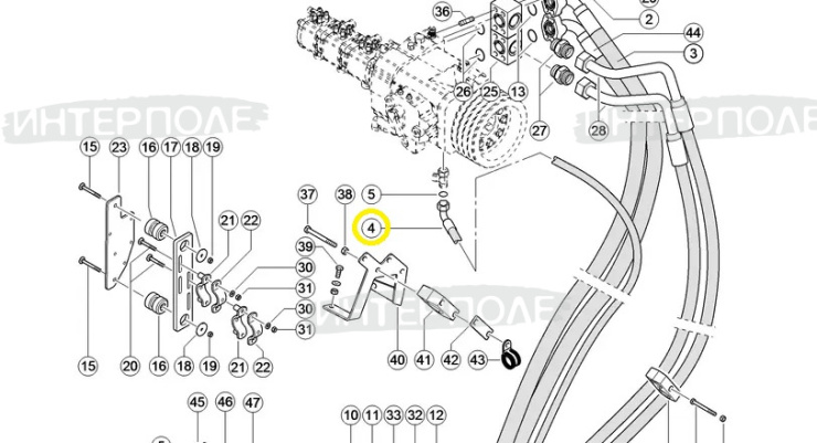 Шланг Claas (Tucano)