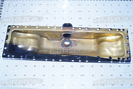 Бак радиатора МТЗ-1520, 1523, 2120, 1820, 2022 верхний (латунь) 5-рядная сердцевина (Орен.рад)