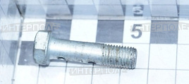 Болт (штуцер) М 8х1,0 топливной обратки (2 отв.) длинный, ОАО"ММЗ"
