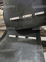 Транспортер поперечный (ленточный) 600х2500 короткий, с планками (зацепами) КТУ,КТП