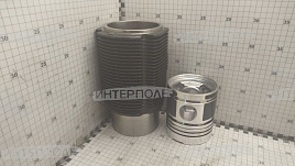 Поршневая Д-144 (г+п) (2 маслосъемных кольца) Т-40, Т-25, Т-16 (Мотордеталь) (П/К)