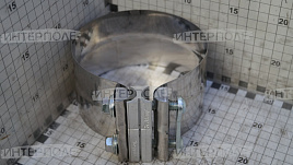 Хомут глушителя 5" на 2 болта (Бюлер серия 2000, ННТ)