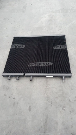 Радиатор масляный (-744) (полноразмерный до 2005г.) 2-рядный,2 секции, латунный (ЦКМ Оренбург)