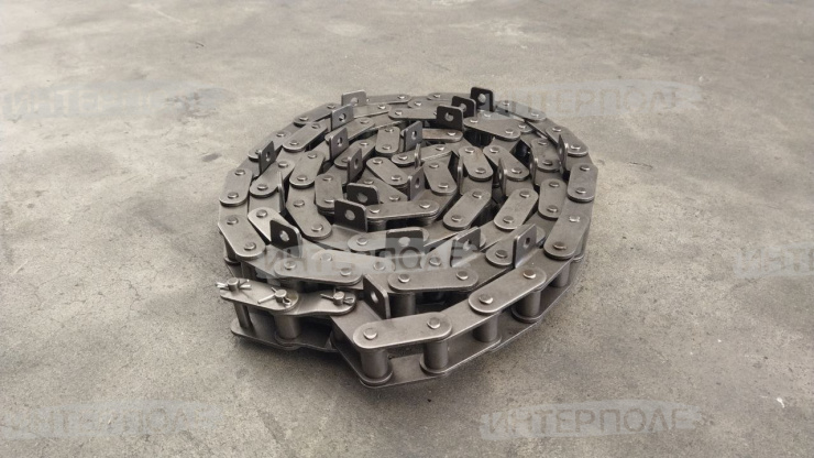 Цепь ТРД-38-5600-1-2-8-4 (3,458 м.) для транспортера н/к крайняя, КЗС-1218