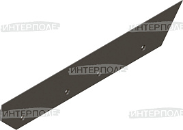 Лемех L=1020 мм, S=12 мм односторонний левый КПГ-2-150 (РЗЗ)