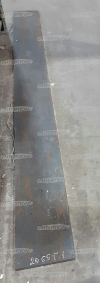 Нож отвала 2600х255(250)х20мм., ст.65, К-700, на ковш JCB