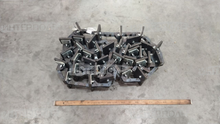 Транспортер зернового элеватора цепной New Holland ( CX 8070, CX8080, CX8090, CX8.80 ) Акмаш